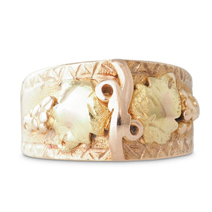 Grape Vine Gold Band