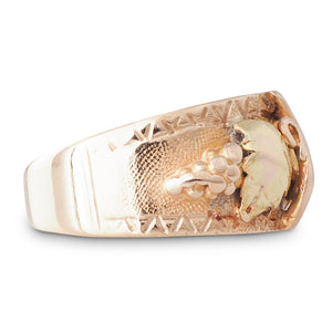 Grape Vine Gold Band