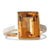 Bezel Set Golden Beryl Ring