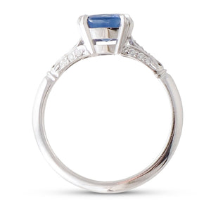 1.57ct Sapphire Solitaire