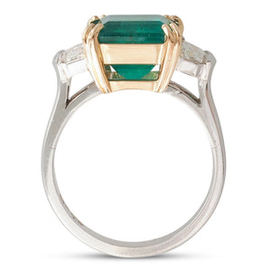 3.70ct Colombian Emerald Ring