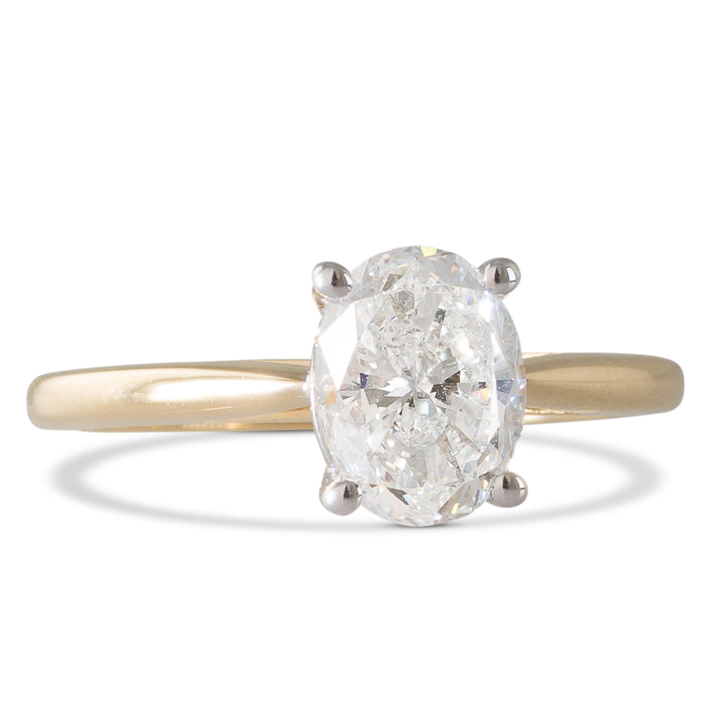 1.50ct Oval Diamond Solitaire