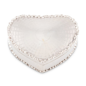 A Silver Heart Shaped Box