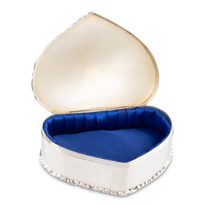A Silver Heart Shaped Box
