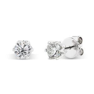 Diamond Studs Totalling 1.10ct
