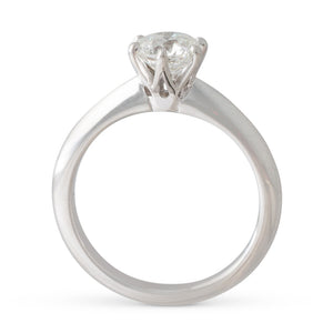 A Solitaire Diamond Ring 0.91cts
