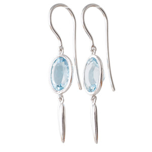 Aquamarine Drop Earrings