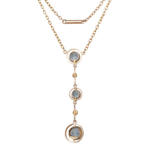 Edwardian Aquamarine Necklace