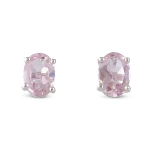 Morganite Stud Earrings