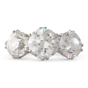 Three Stone Diamond Ring