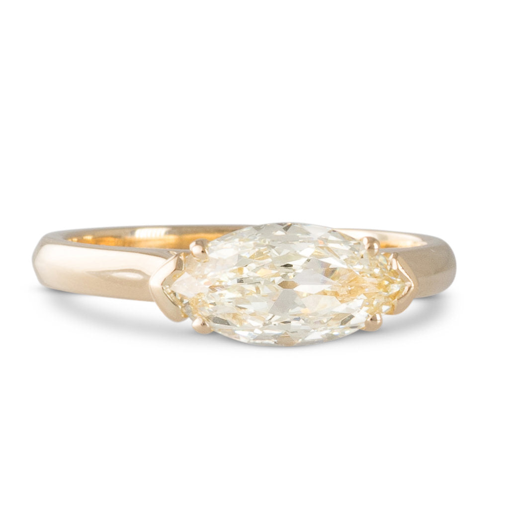 1.08ct Marquise Cut Diamond Ring