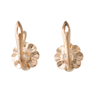Floral Diamond Earrings