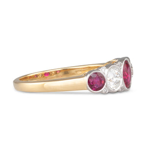 Ruby and Diamond Ring