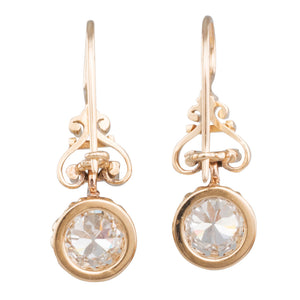 Antique Diamond Earrings