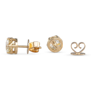 Old European Cut Diamond Studs