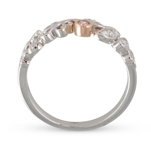 Argyle Pink Diamond Filigree Ring