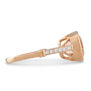 3.21ct Morganite Ring