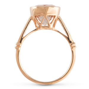 3.21ct Morganite Ring