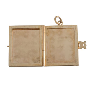 Book Locket with Four Frames