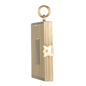 Book Locket with Four Frames
