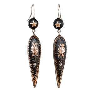 A Pair of Pique Drop Earrings