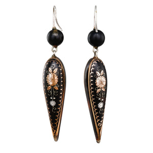 A Pair of Pique Drop Earrings