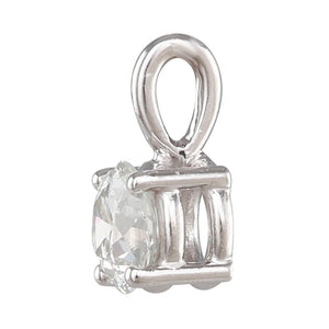 0.51ct Old Cut Diamond Pendant