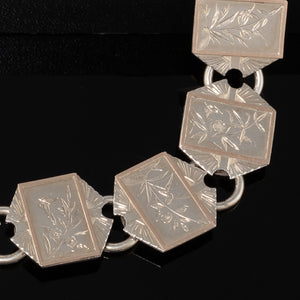 Victorian Era Silver Collar