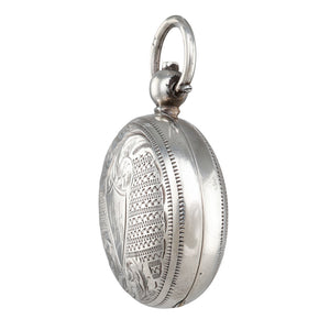 Antique Silver Sovereign Case