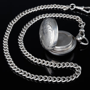 Antique Silver Sovereign Case