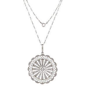 Belle Epoque Diamond Pendant