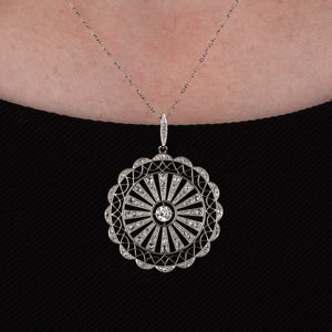 Belle Epoque Diamond Pendant