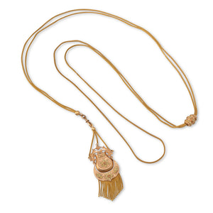 Antique French Locket and Chain