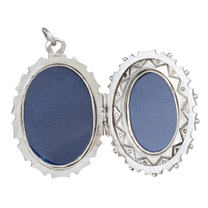 Silver and Gold Locket