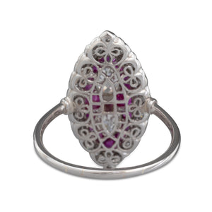 Ruby and Diamond Ring