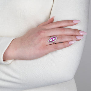 Ruby and Diamond Ring