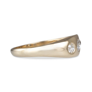 Antique Three Stone Diamond Ring