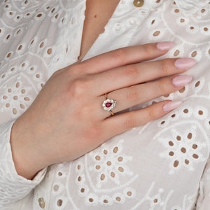 Ruby and Diamond Ring