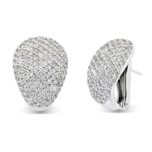 Pave Diamond Earrings