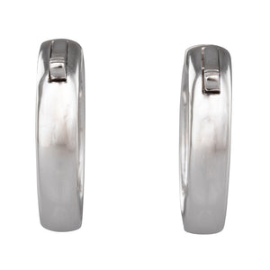 Diamond Hoop Earrings