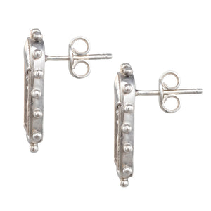 Victorian Silver Earrings