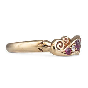 Antique Ruby and Diamond Ring