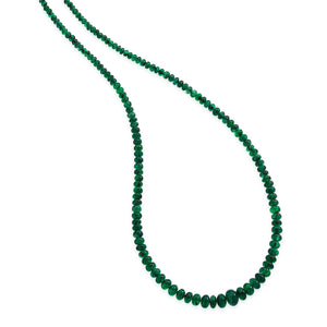 Strand of Emerald Beads