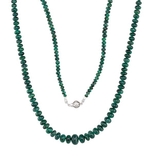 Strand of Emerald Beads