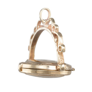 An Engraved Spinning Locket