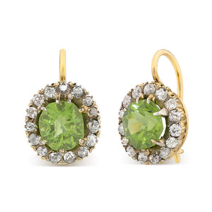 A Pair of Peridot Earrings