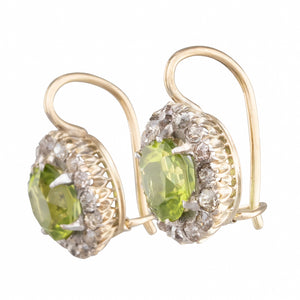 A Pair of Peridot Earrings