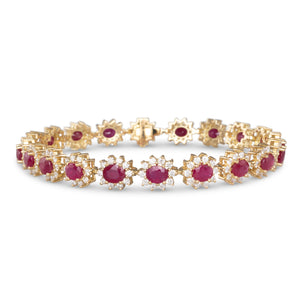 Ruby and Diamond Bracelet