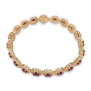 Ruby and Diamond Bracelet