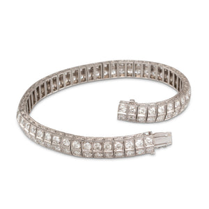 An Art Deco Diamond Bracelet